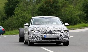 Spyshots: Volkswagen Passat 8.5 Facelift Starts Testing, Will Debut in 2018