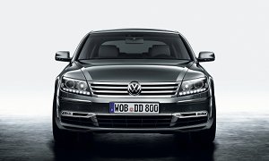 Volkswagen Phaeton Facelift Breaks Cover