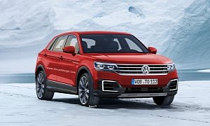 Volkswagen Polo SUV Rendered with T-Cross Front