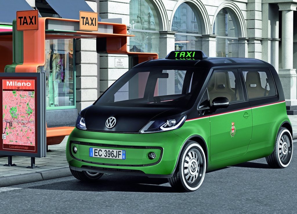 Volkswagen Presents AllElectric Taxi in Hannover autoevolution