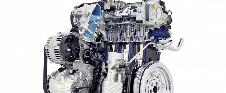 Model of Volkswagen 2.0-liter TDI engine