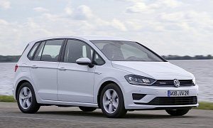 Volkswagen Reveals Golf Sportsvan TSI BlueMotion with 1-Liter Engine