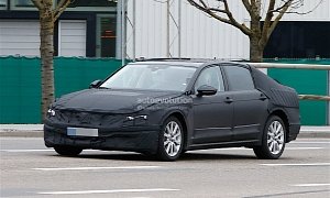 Volkswagen's Long-Wheelbase Plug-In Hybrid Magotan Spied, Only for China