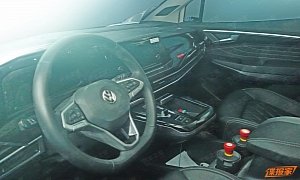 Volkswagen's New SUV Interior from China Has Parts from Golf 8, Q4 e-tron