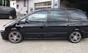 Volkswagen Sharan Tuned to 440 PS Thanks to Turbo-fed 2.8-liter V6 is For Sale