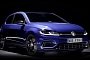 Volkswagen Shows 2017 Golf R Performance With Akrapovic Titanium Exhaust