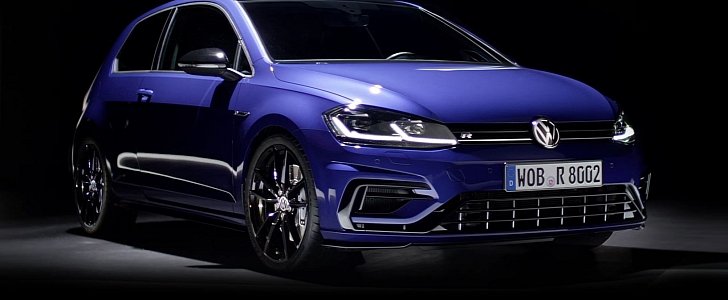 Volkswagen Shows 2017 Golf R Performance With Akrapovic Titanium Exhaust