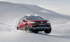 Volkswagen Shows Tiguan GTE Active Concept at Detroit Auto Show