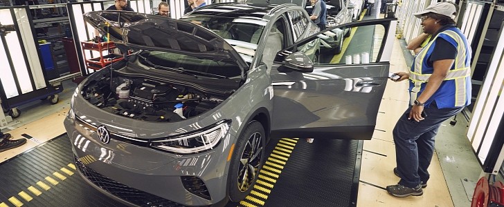 Volkswagen begins the ID.4 production in Chattanooga, Tennessee