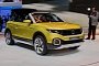 Volkswagen T-Cross Breeze Crosses a Polo with a Range Rover Evoque Convertible