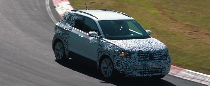 Volkswagen T-Cross Spied at the Nurburgring, Will Be Big in India