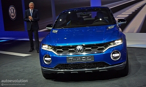 Volkswagen T-Roc Concept Hints at Future Crossover <span>· Live Photos</span>