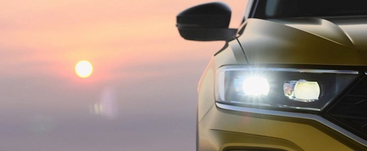 Volkswagen T-Roc Teaser Video Shows Production Headlights and Taillights