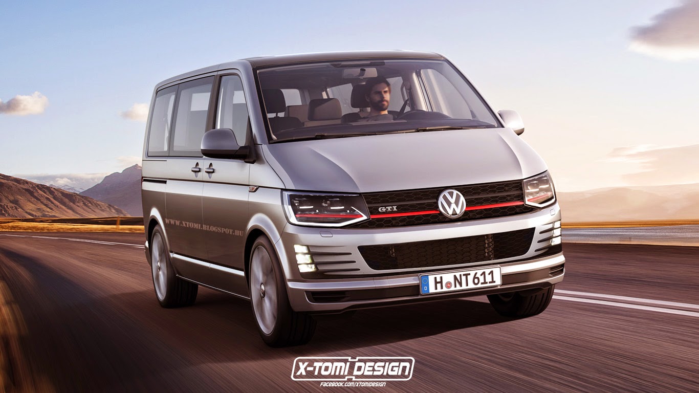 Volkswagen T6 Transporter Is as Weird as Is Awesome -