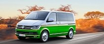 Volkswagen T6 Tuned into Diesel Hybrid with 1100 Nm by MTM