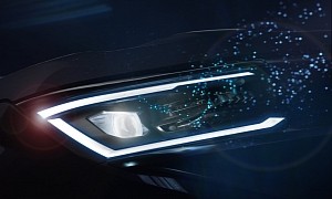 Volkswagen Teases Clever LED Matrix Headlights for the Upcoming Amarok