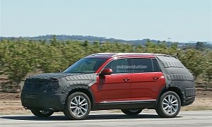 Volkswagen Testing a New SUV with Production Body, We Think It's the Crossblue