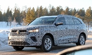 Volkswagen Tests New Midsize SUV in Europe, It Won't Be Sold There