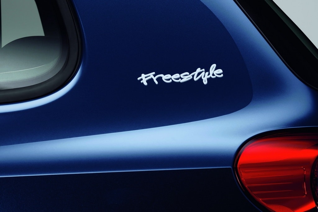 Freestyle badge on the VW Tiguan
