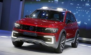 Volkswagen Tiguan GTE Active Concept Is a RWD-Based Sporty Hybrid in Detroit