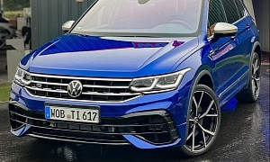 Volkswagen Tiguan R Shows Impressive Launch Control, Autobahn Performance