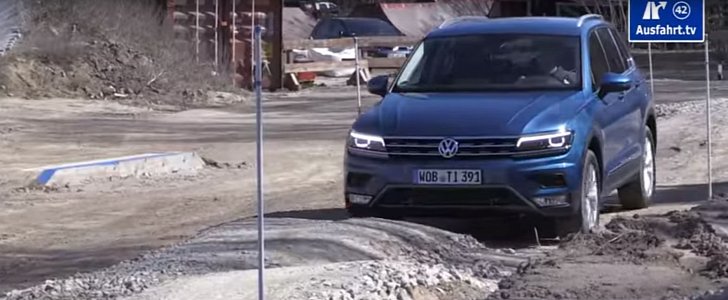 2016 Volkswagen Tiguan off-road test