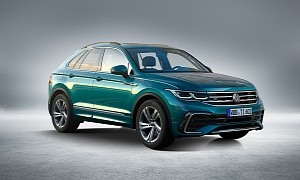 Volkswagen “Tiguan X” Crossover Coupe Rendered, Doesn’t Look Half Bad
