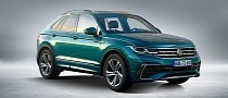 Volkswagen “Tiguan X” Crossover Coupe Rendered, Doesn’t Look Half Bad
