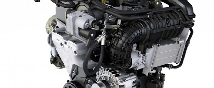 Volkswagen TGI Evo natural gas engine