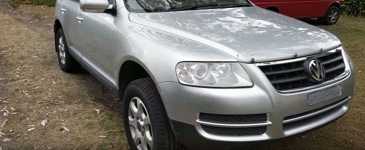 Volkswagen Touareg 7L Has a Water Retention Problem Thanks to Blacked Drains