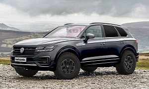 Volkswagen Touareg “Offroad Edition” Looks Like It’s Ready to Climb Everest
