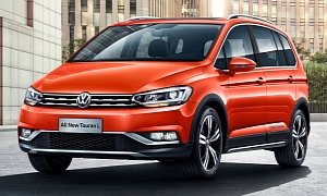 Volkswagen Touran Gets a Crossover Version in China and It's Cool