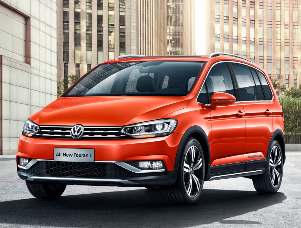 Volkswagen Touran Gets a Crossover Version in China and It's Cool
