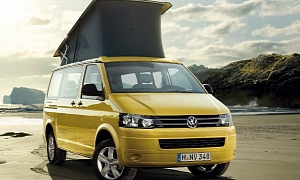 Volkswagen Transporter California Beach Debuts