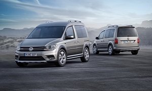 Volkswagen Unveils All-New Caddy Alltrack with Rugged Looks and 4Motion AWD