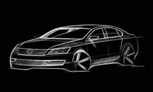 Volkswagen US Sedan First Sketch Released