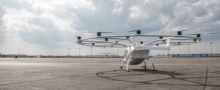 Ten Volocopter air taxis and five delivery drones will be operating at first, in NEOM