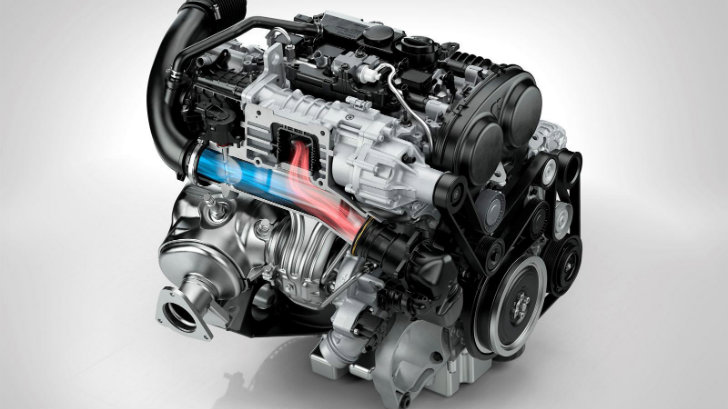 Volvo 4-cylinder Drive-E engine