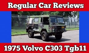 Volvo C303 Military Vehicle Gets Air Time On Regular Car Reviews
