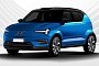 Volvo City Car CGI Gives off Suzuki Ignis Vibes, Is Both Fugly and Cute at the Same Time