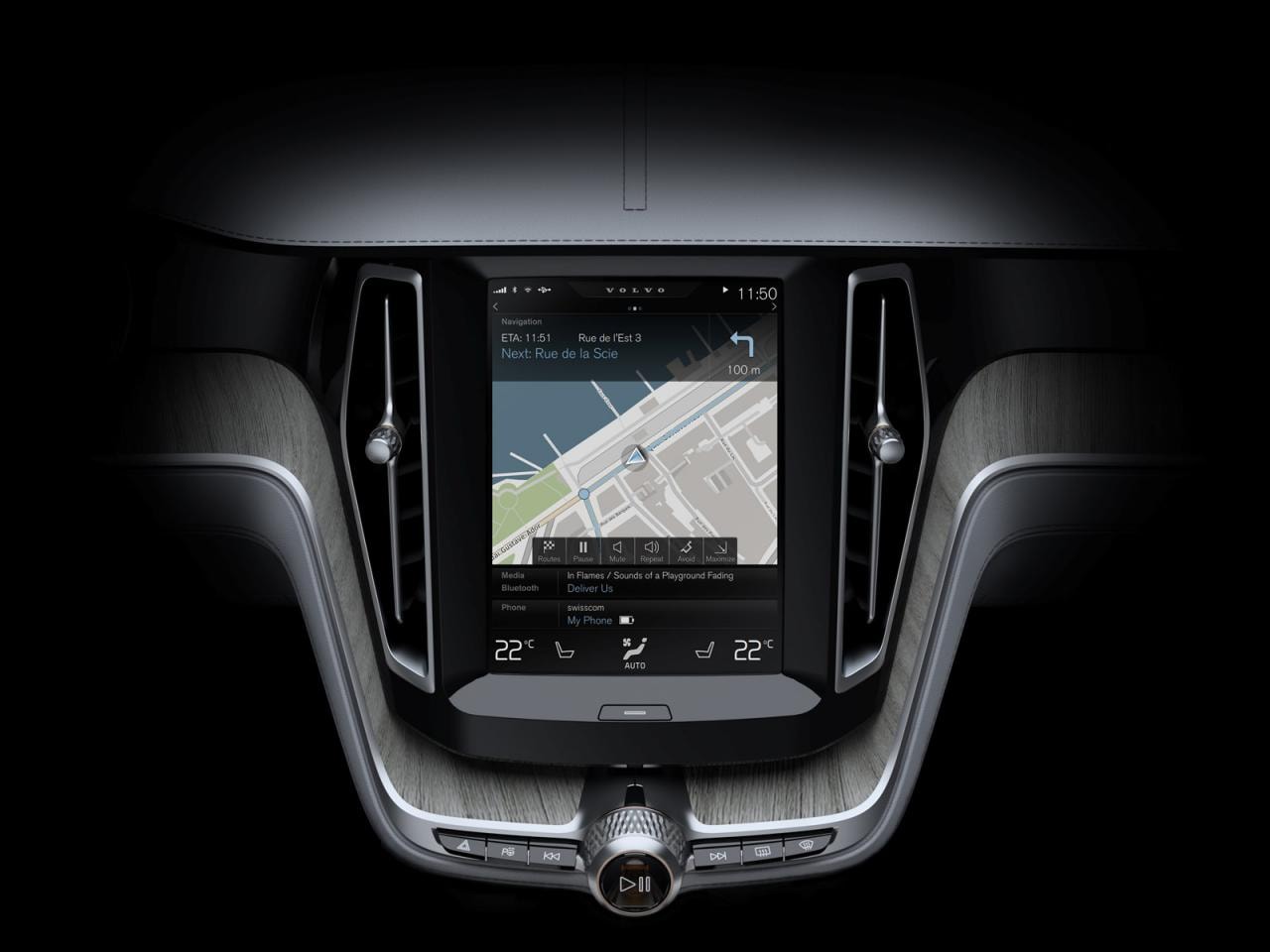 Naturally aged wood and the next generation of Volvo infotainment