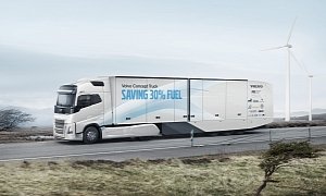 Volvo Concept Truck Improves Fuel Economy by More Than 30%