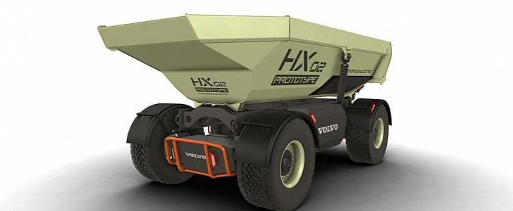 Volvo HX2 autonomous load carrier