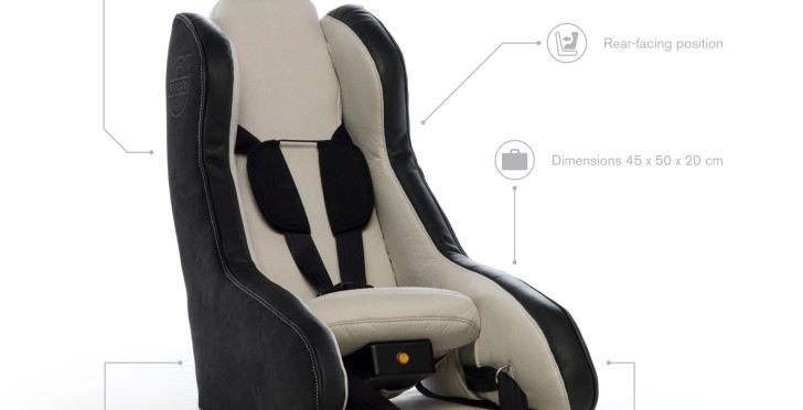 Volvo Designs Ultra-Light Inflatable Child Seat Concept