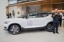 Volvo Donates XC40 Recharge to New York Fire Department for Training Purposes