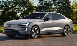 Volvo ES100 Mates EX90 SUV With BMW 7 Series to Create a Full-Sized Virtual Saloon