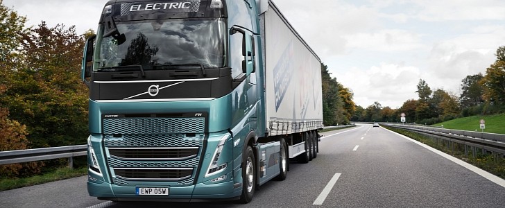 Volvo FH Electric heavy-duty truck passes energy efficiency test with flying colors