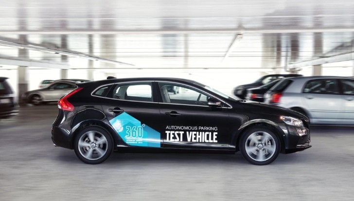 Volvo Autonomous Parking concept