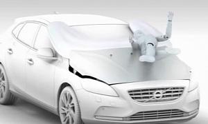 Volvo Invents Pedestrian Airbag for V40