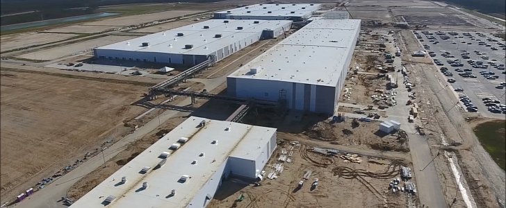 Volvo Ridgeville, South Carolina factory as of April 2017